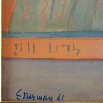 Einar Nerman, Still life with flowers.