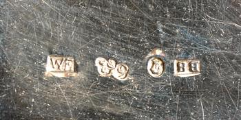 DOSOR, 6 st, silver, 1900-tal, tot vikt 444 g.