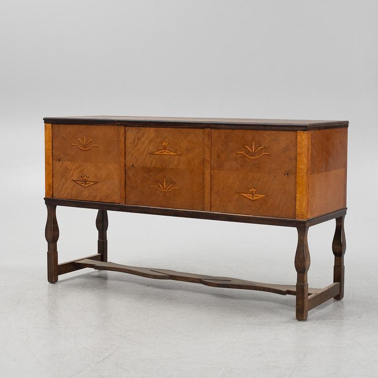 Carl Malmsten, sideboard, "Haga", Nordiska Kompaniet, 1920-tal.