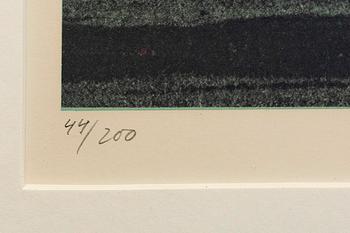OLA BILLGREN, serigraph signed dated and numbered 83 44/100.
