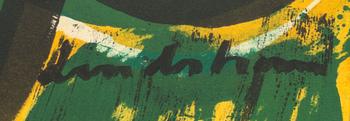 BENGT LINDSTRÖM, litograph in colour signed and numbered 25/50.