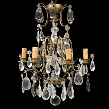 A mid 20th century rococo style ceiling light.