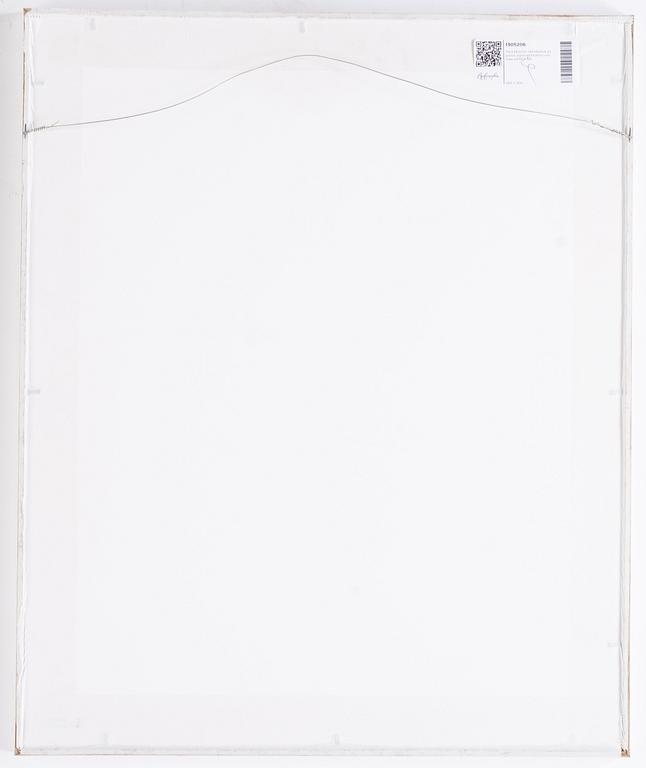 Thea Ekström, mixed media on panel, signed and dated 1957.