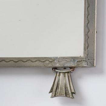 Nils Fougstedt, a Swedish Grace pewter mirror, Herman Bergman konstgjuteri, Stockholm, 1932.