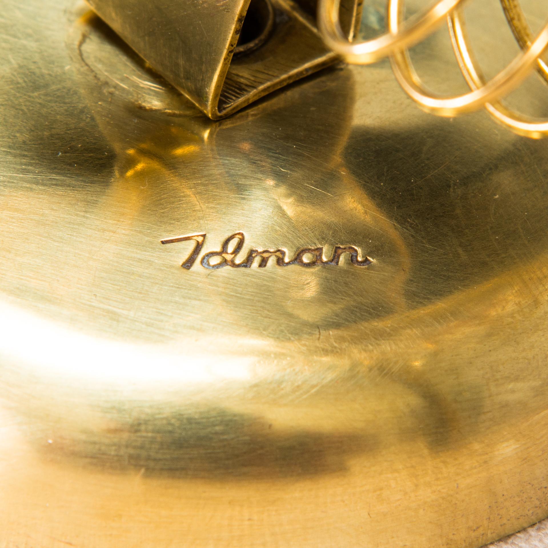 A mid-20th century '60588' florr lamp for Idman.