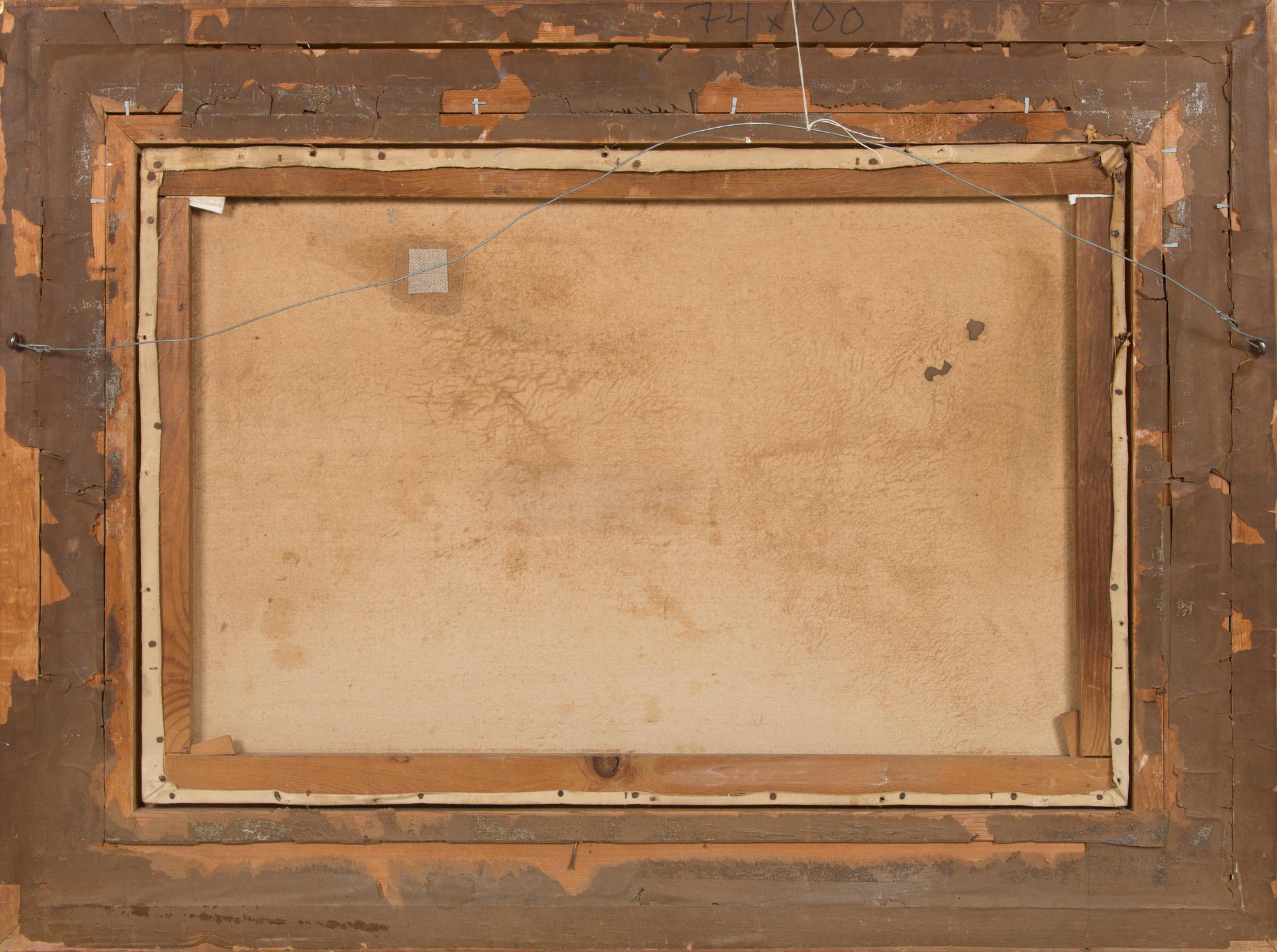 Joel Owen, (Francis E Jamieson), Vuoristomaisema ylhäältä.