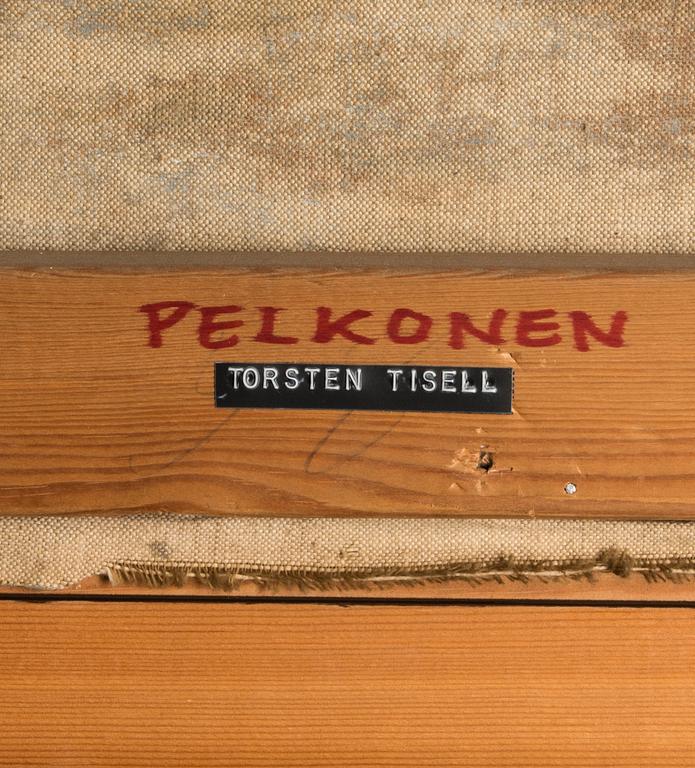 TORSTEN TISELL, olja på duk, signerad.