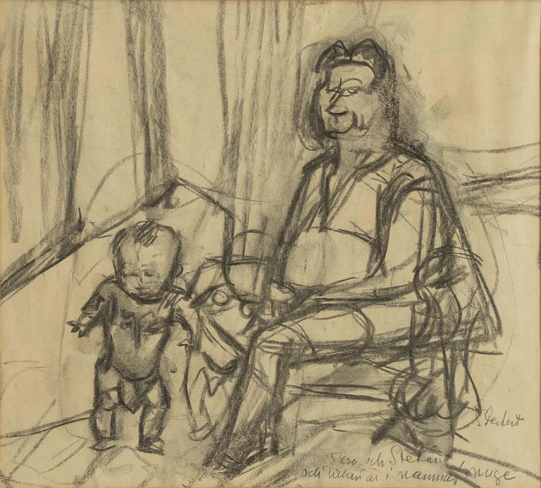 Siri Derkert, "Sara och Stefan och "Lillan" är mammas mage".