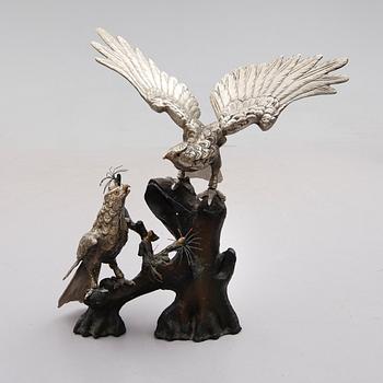 SKULPTUR, metall, 1900-/2000-tal.