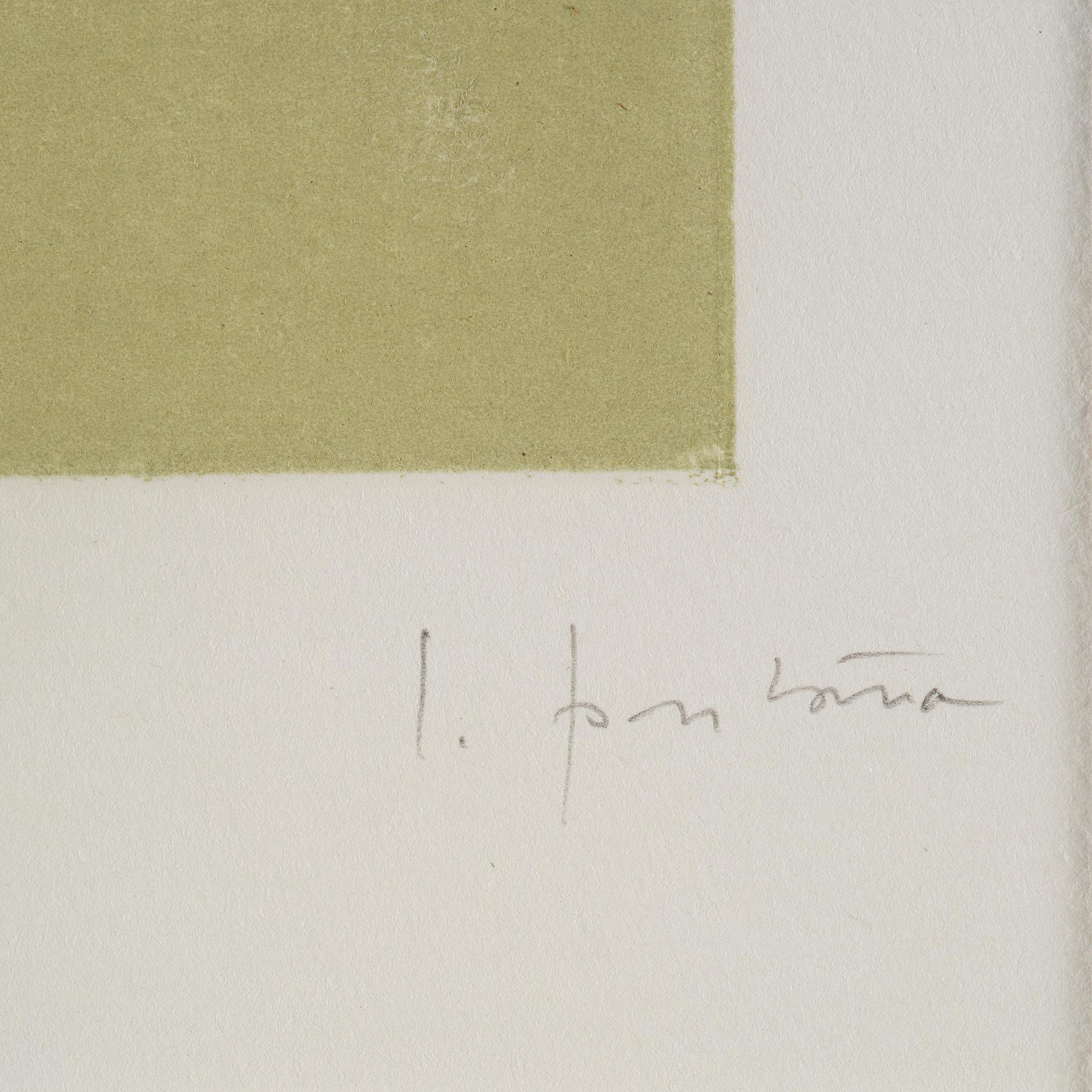 Lucio Fontana, ”Concetto Spaziale” - E-12.