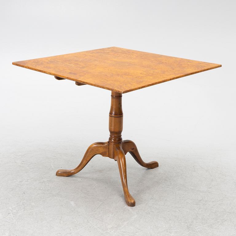 Anders Jacob Rosendahl, A folding table, Arboga, first half of the 19th century.