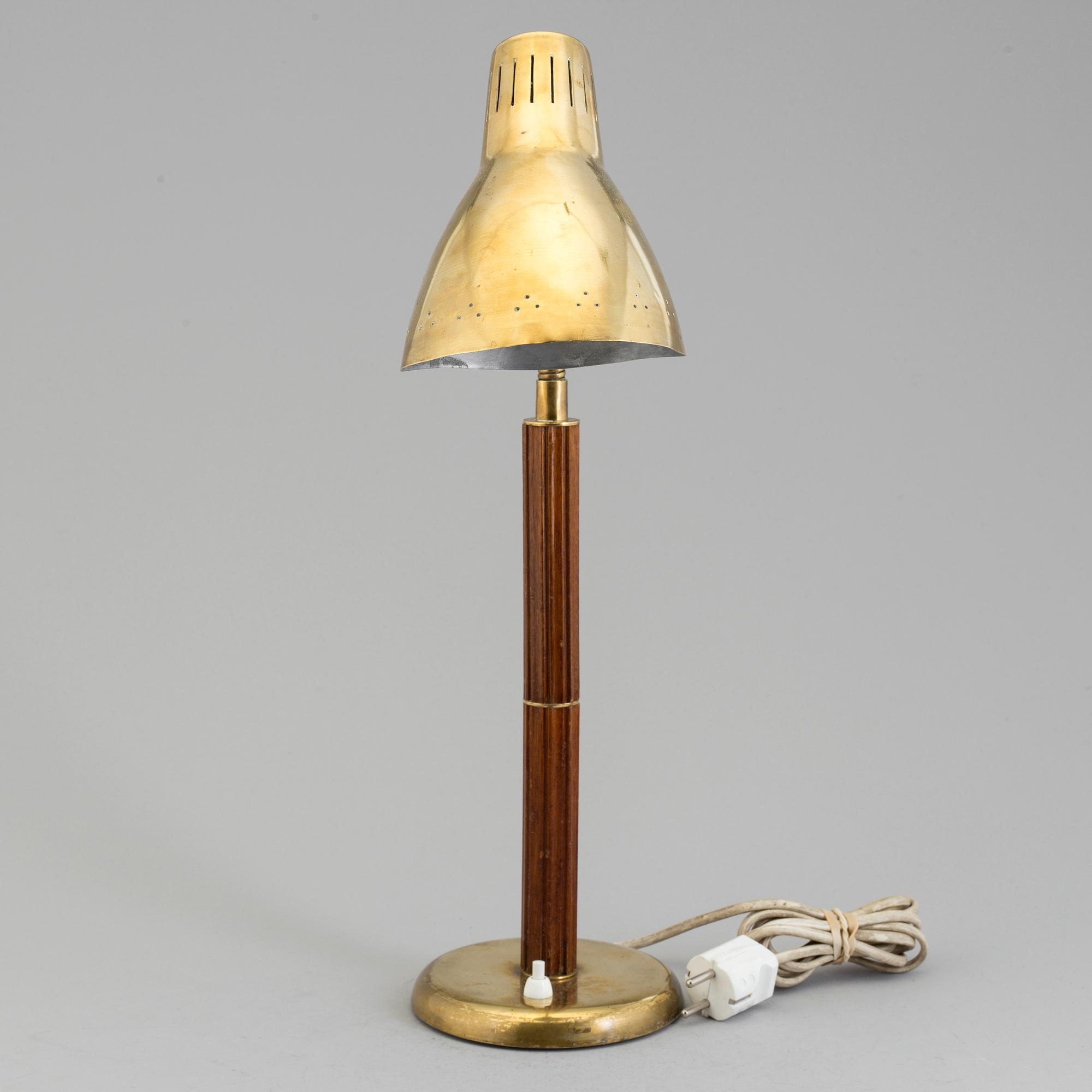 A Böhlmarks table light from the middle of the 20th century.