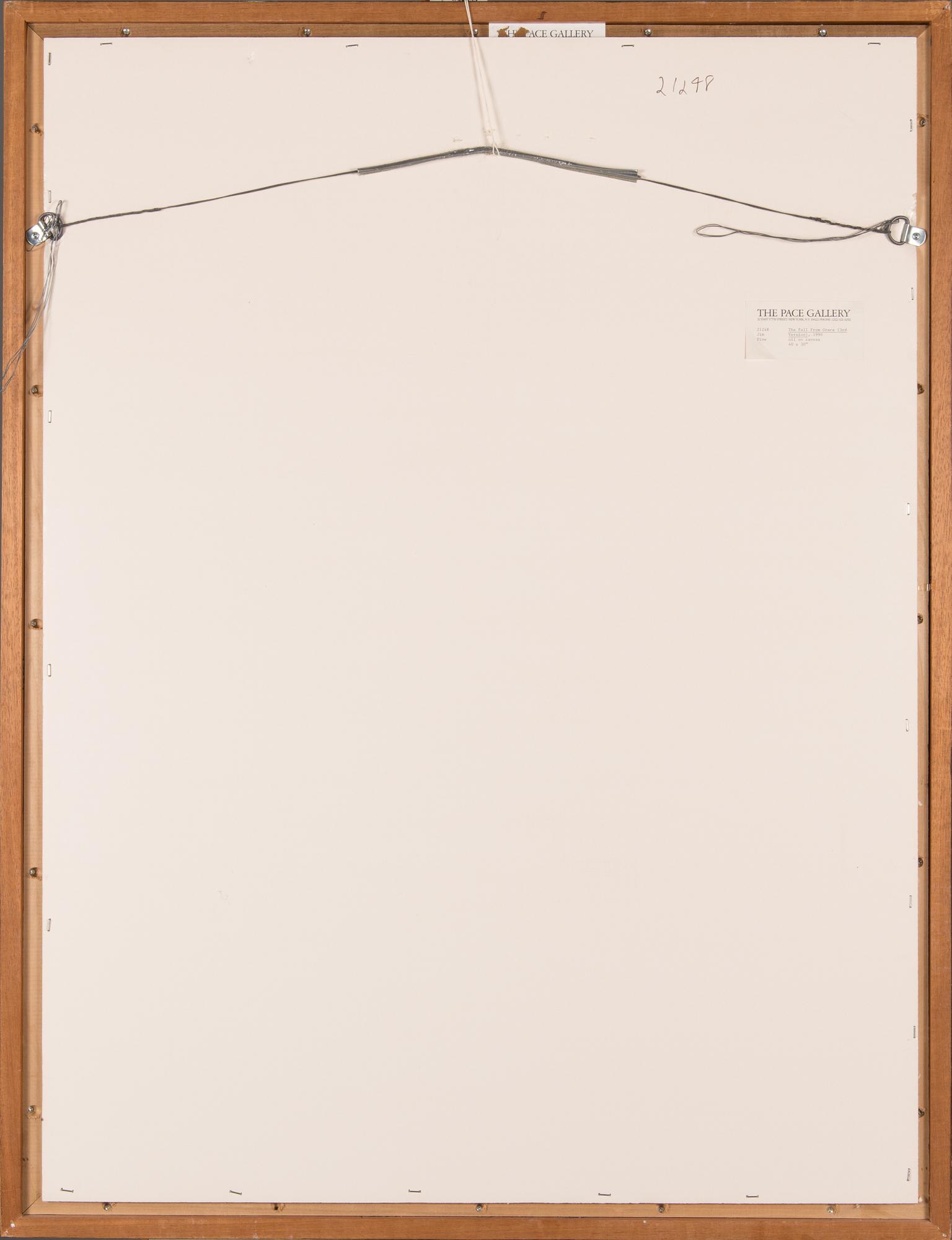 Jim Dine, "The fall from Grace III".