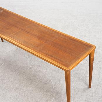 A four piece nesting table, mid 20th century.