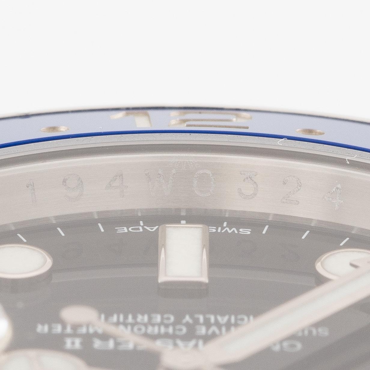 Rolex, GMT-Master II, "Batman", "Last Gen" ca 2020.