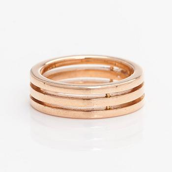 Ring, brilliant cut diamonds, 14K gold.