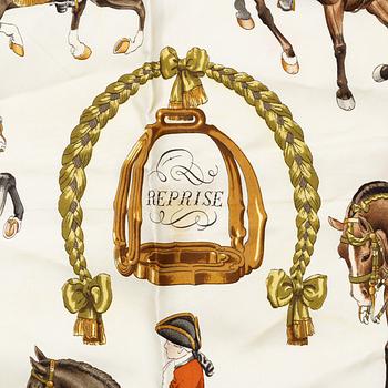 Hermès, a 'Reprise' scarf.