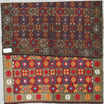 VÄVNAD, Skåne, 18/1900-tal. Ca 196 X 124 cm.