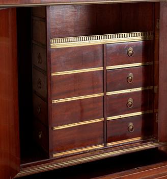A RUSSIAN DIRECTOIRE 1790'S WRITING TABLE ATTRIBUTED TO CHRISTIAN MEYER.