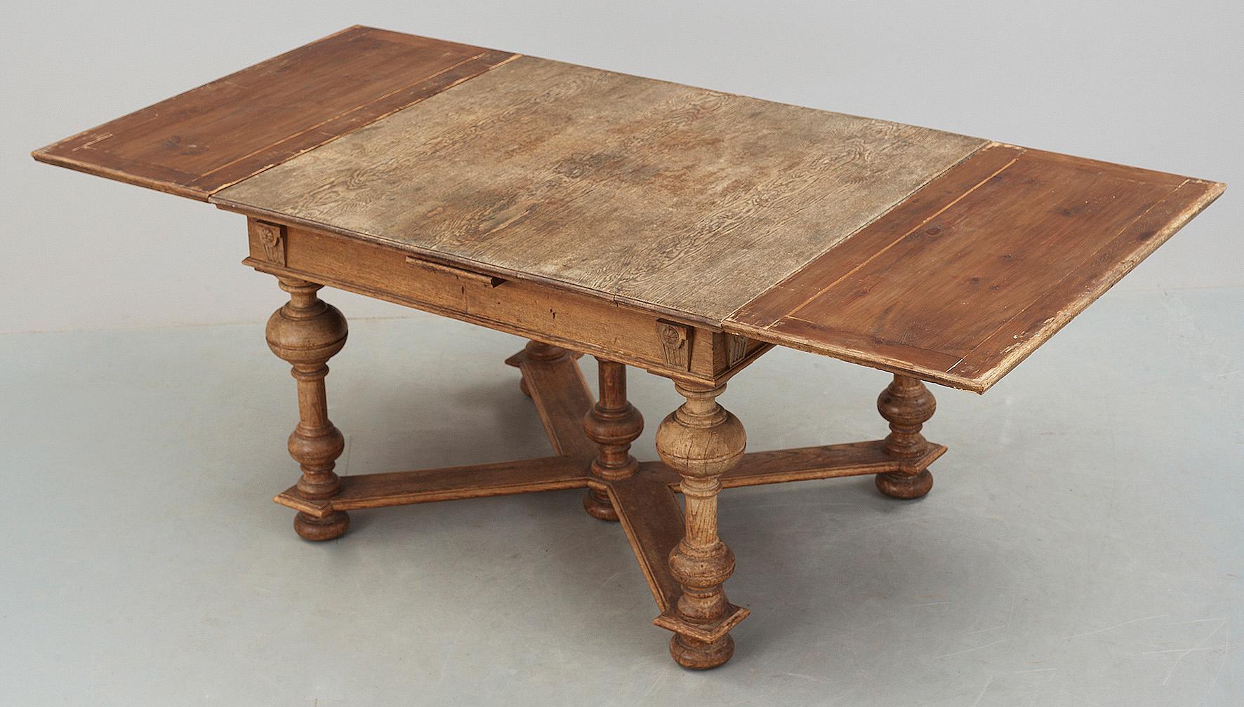 SALSBORD, barockstil, 1800-tal.