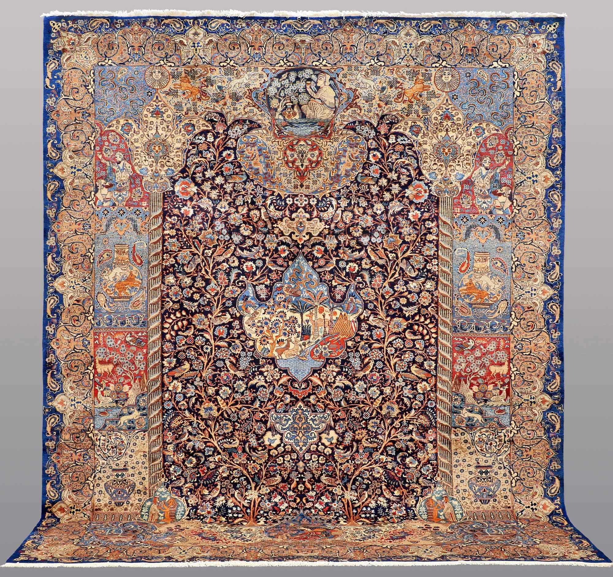 MATTA, Kashmar figural, ca 377 x 304 cm.