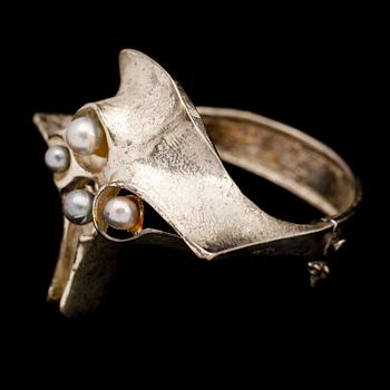 ARMBAND, silver, Björn Weckström.