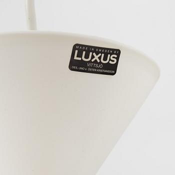 Uno & Östen Kristiansson, taklampor 3 st., Luxus, Vittsjö, 1960-70-tal.