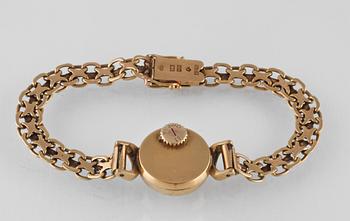 ARMBANDSUR, 18K Omega. Vikt 16,4 gram.