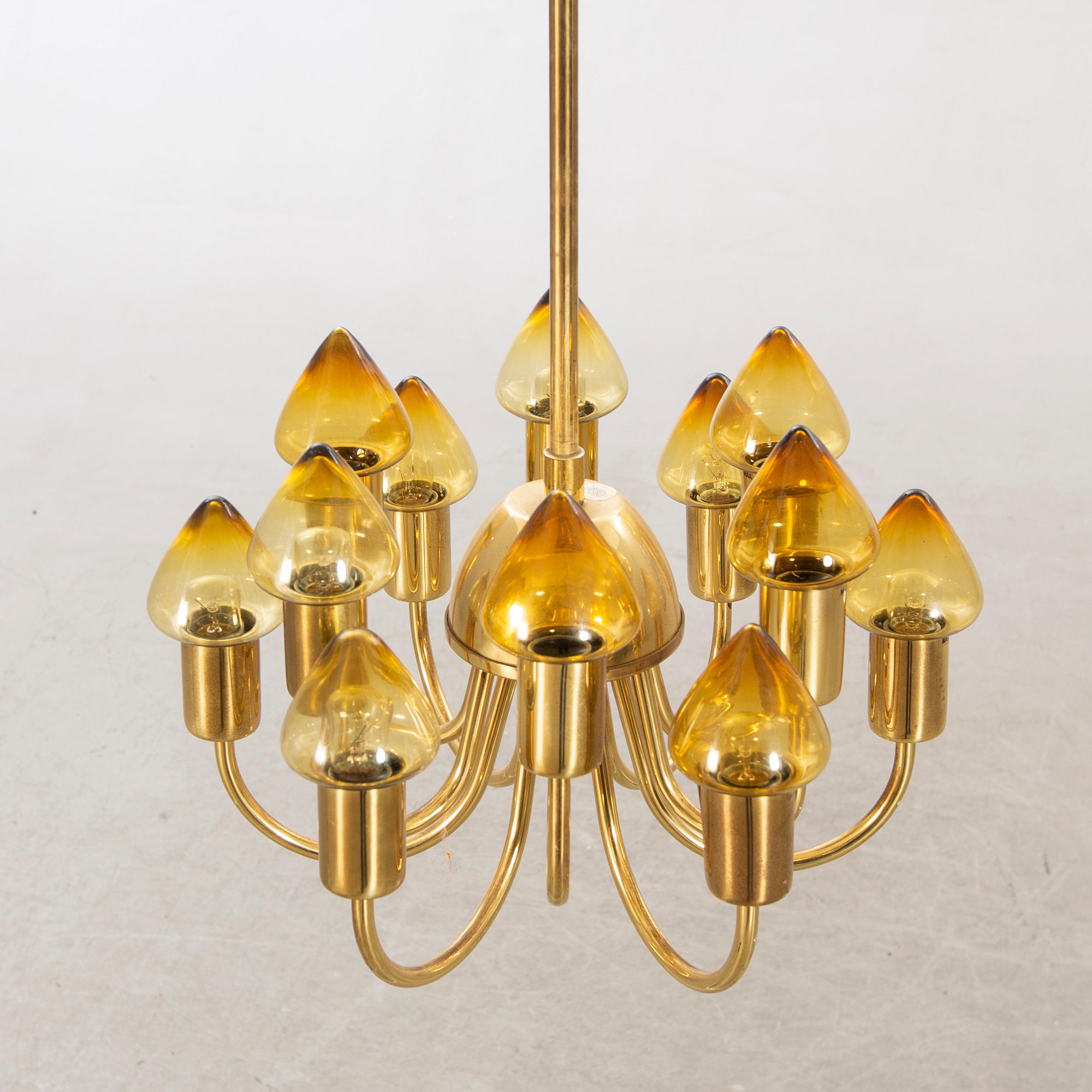 Hans-Agne Jakobsson, ceiling lamp Markaryd, 1960s.