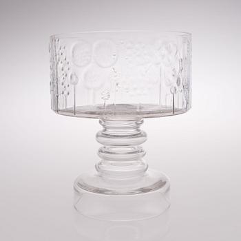 OIVA TOIKKA, FYRA DELAR. "Flora". Iittala. Formgivna 1966.