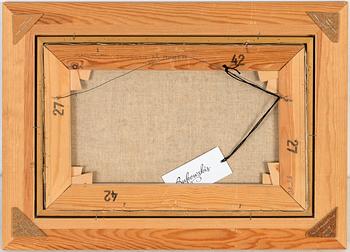 Axel Olson, olja på duk, signerad och daterad 1985.