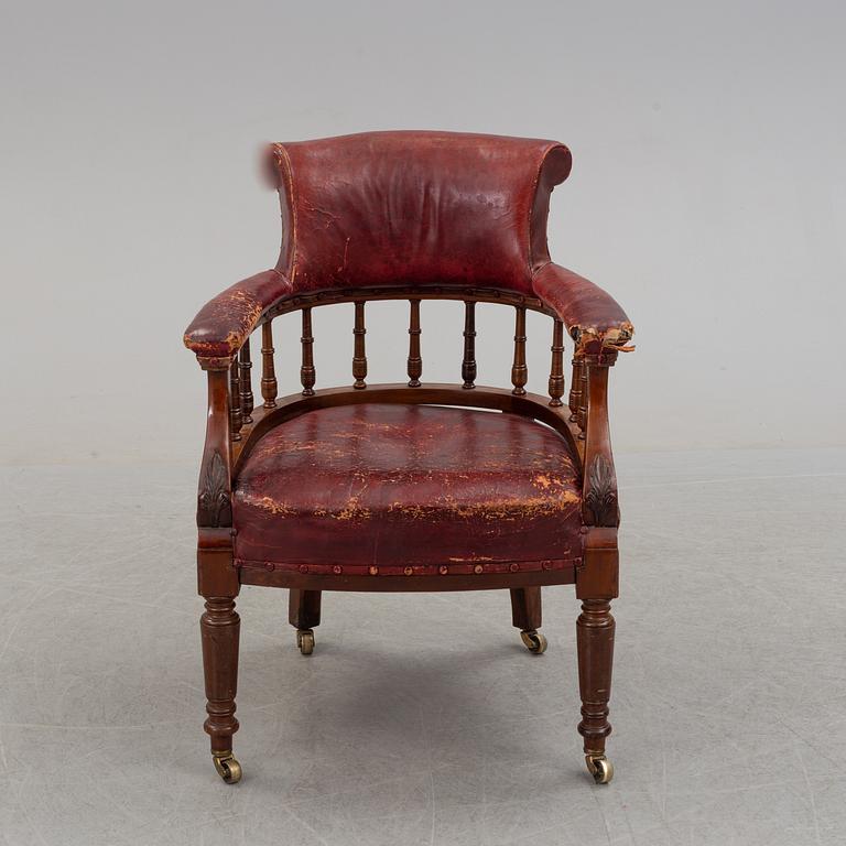 A second half of the 19th century armchair.