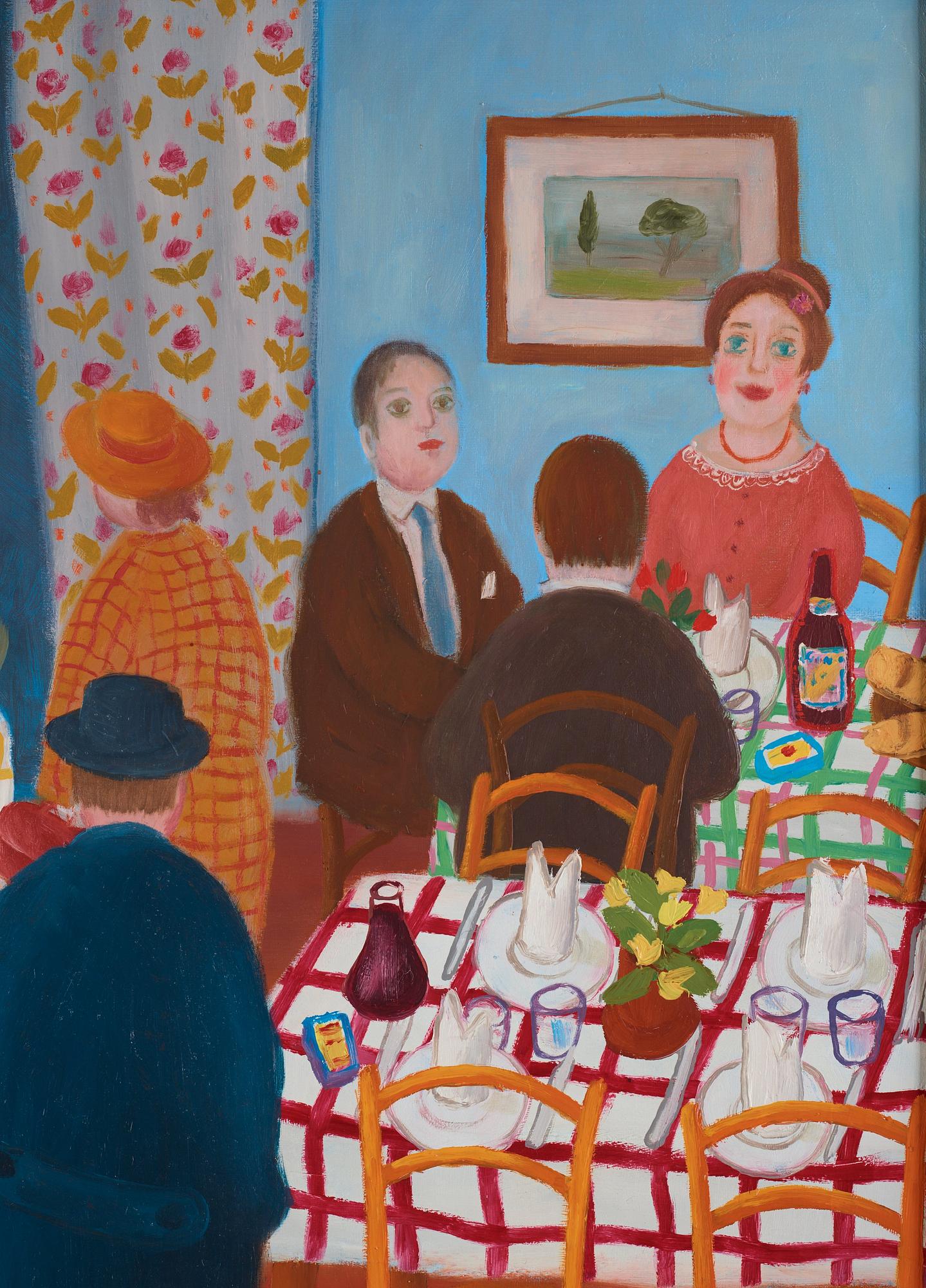 Lennart Jirlow, Restaurant with guests.