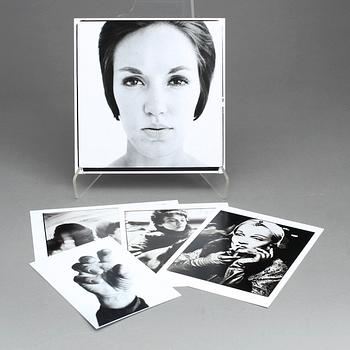 INVITATIONCARDS / INBJUDNINGSKORT, 3 st, "Avedon Women, "Avedon", Gagosian Gallery, New York.