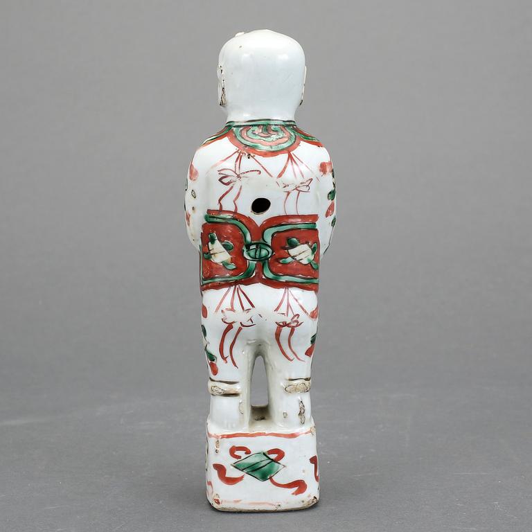 FIGURIN, porslin, Kina 1700-tal.