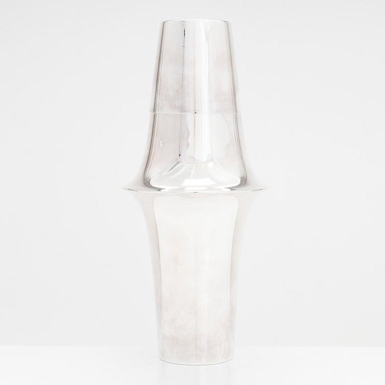 Cocktailshaker, silver, Kultakeskus, Tavastehus 1962.