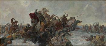 784. Historisk bataljscen.