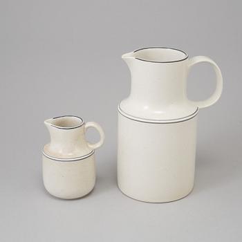 STIG LINDBERG, a 46 piece stoneware service 'Birka' from Gustavsberg.