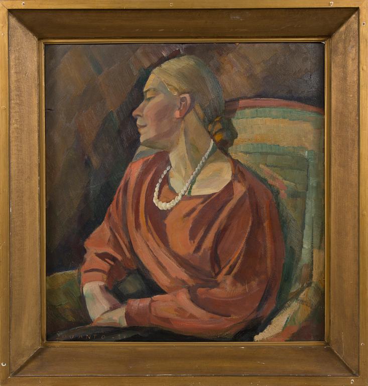 Heikki Suvanto, Woman in an armchair.