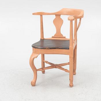 Puderstol, rokokostil, 1900-tal.