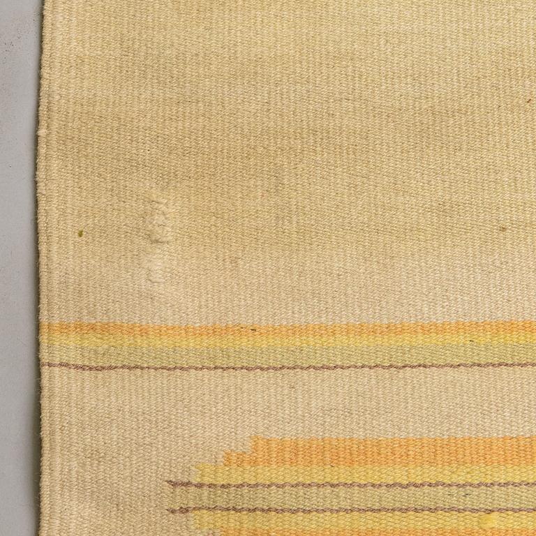 Hårgarnsmatta, 1930-tal. Ca 225x155 cm.