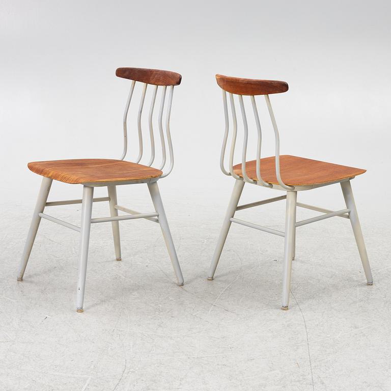 Four chairs from Albin Johansson and Sons AB, Hyssna, 1950s/60s.