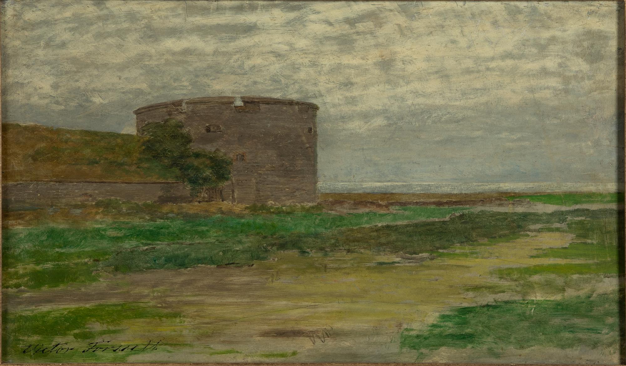 Victor Forssell, Vid Kalmar slott.
