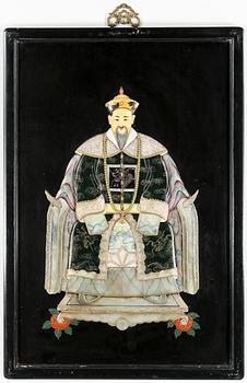 RELIEFER, 2 st, Kina, 1900-talets andra hälft.