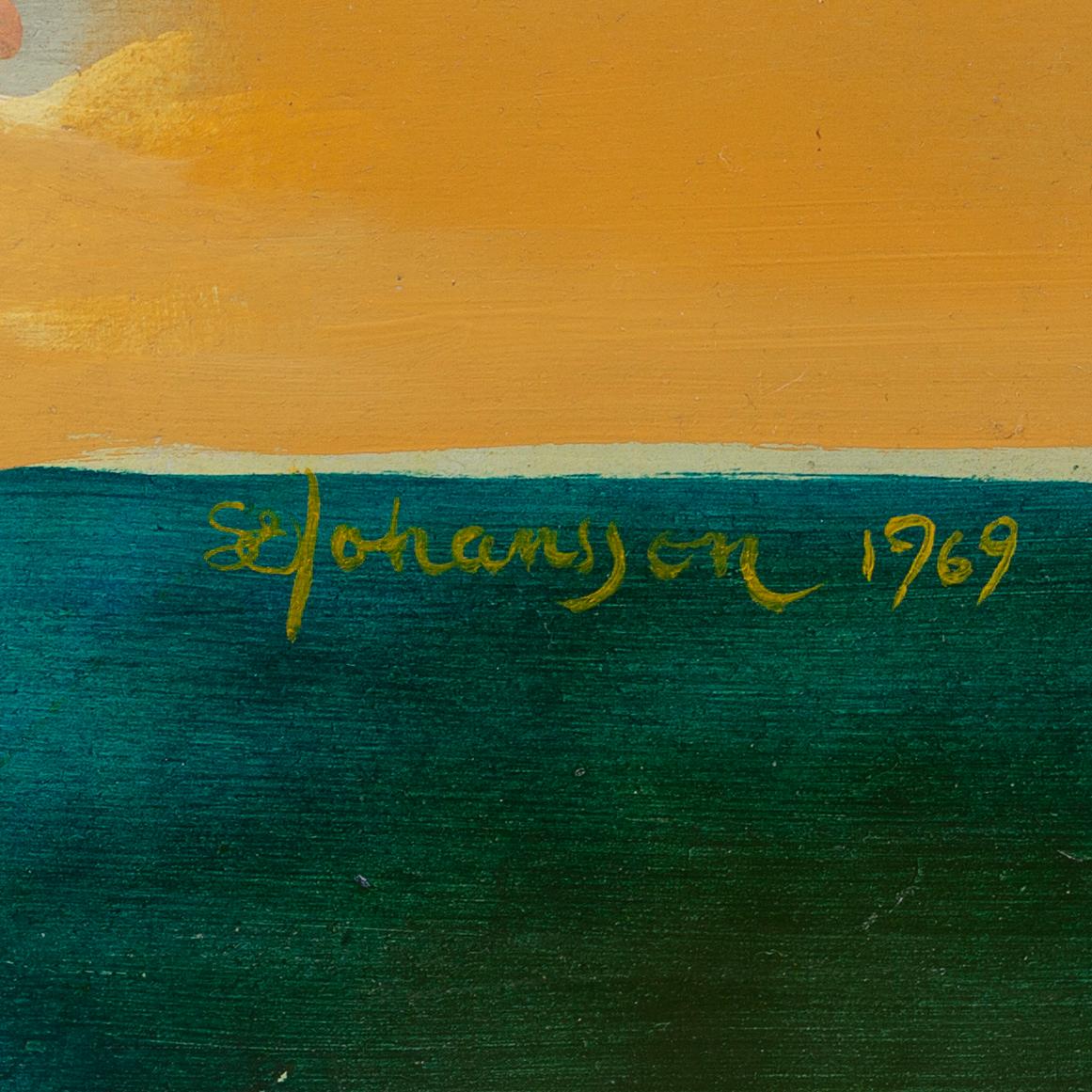 SVEN-ERIK JOHANSSON, oil on panel.