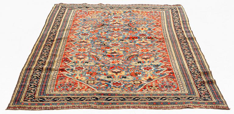 An antique Qashqai rug, ca 230 x 140 cm.