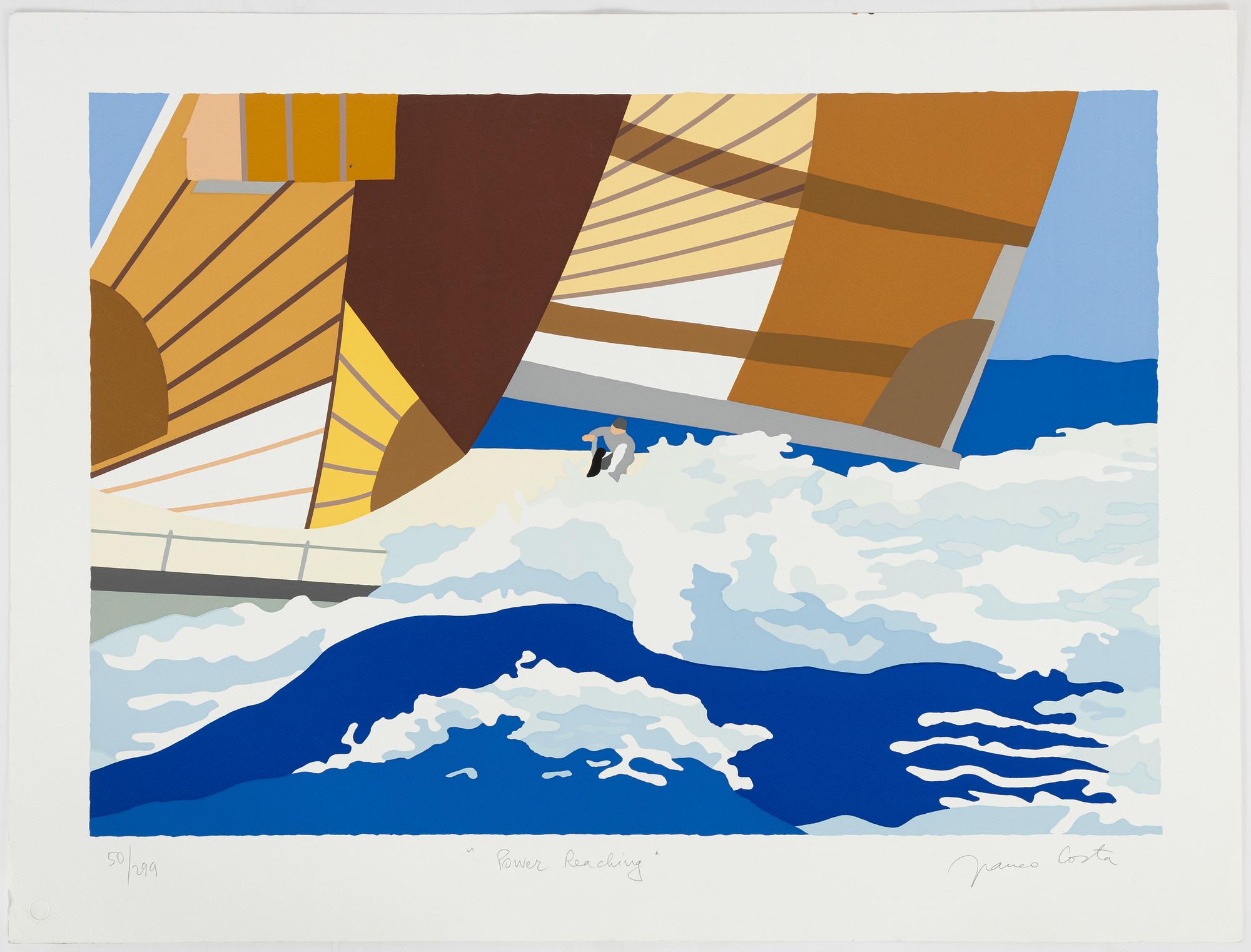 Franco Costa, "Flying Kites", "Power Reaching", "Southern Ocean Wave", "Organ Pipes" (4).