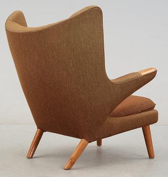 HANS J WEGNER, fåtölj, "Bamse", AP-stolen, Danmark 1950-tal.