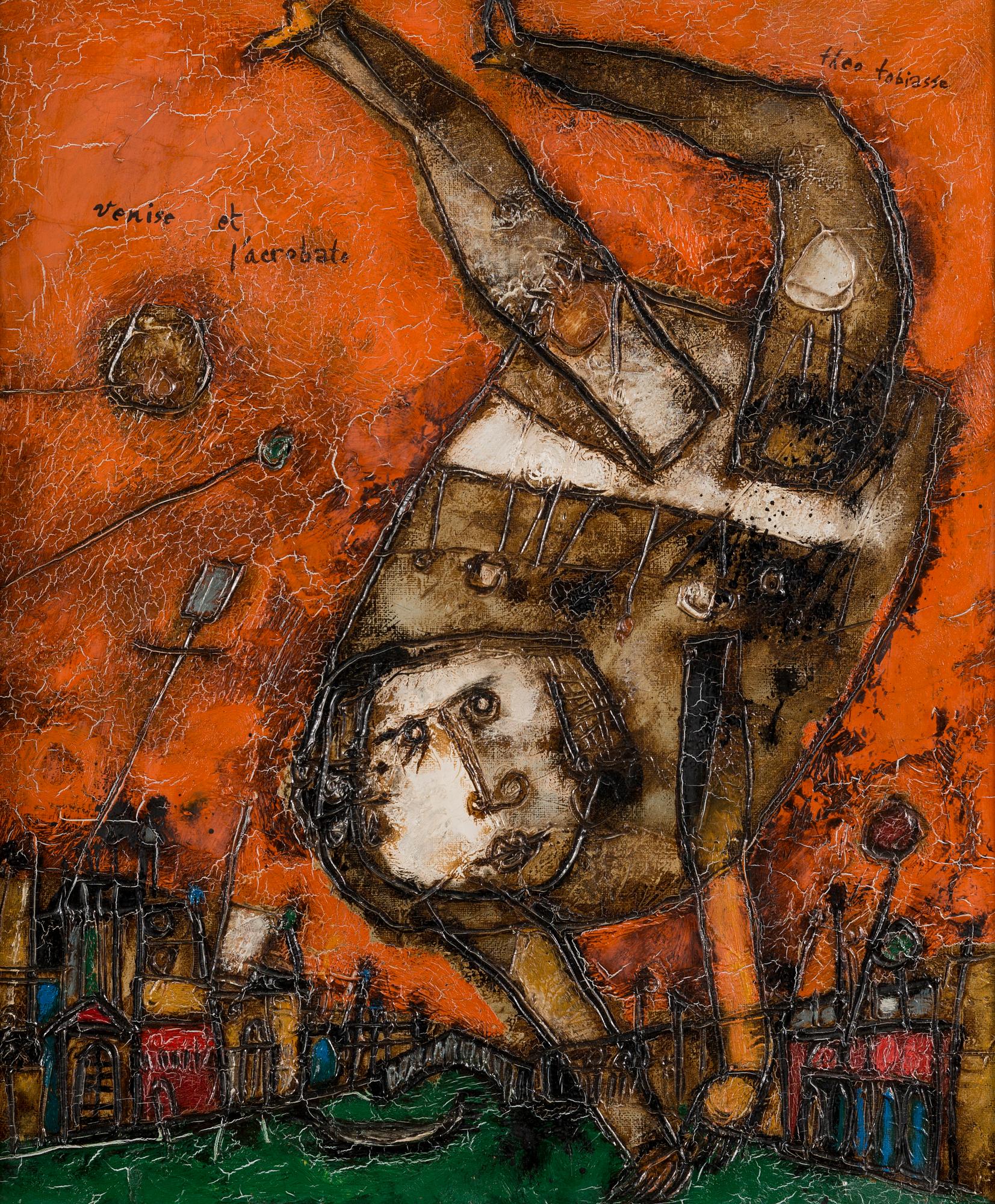 THEO TOBIASSE, "VENICE ET L'ACROBATE".