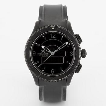 Sjöö Sandström, UTC Skydiver Black Night, armbandsur, 44,2 mm.